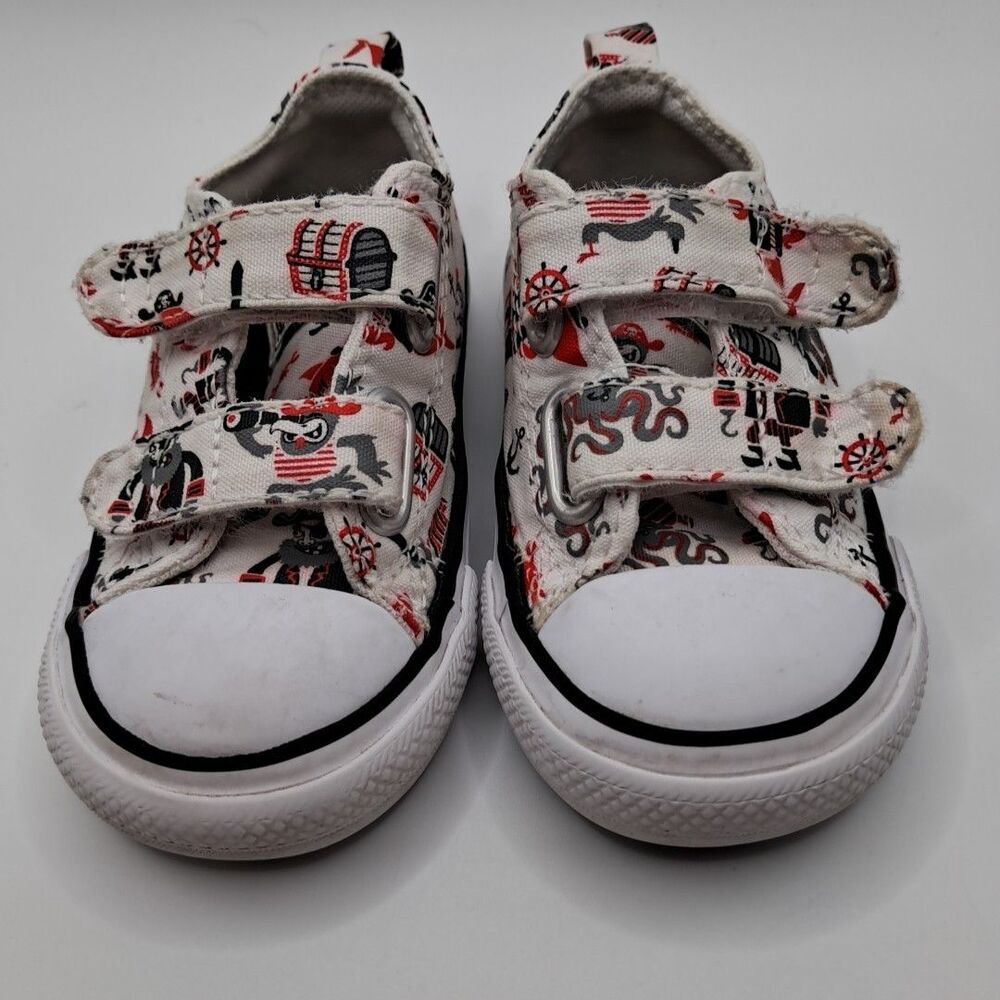 Converse Baby's & Little Boy's Chuck Taylor All Star 2V Pirate Print Sneakers6